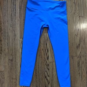 Fabletics royal blue high waisted leggings